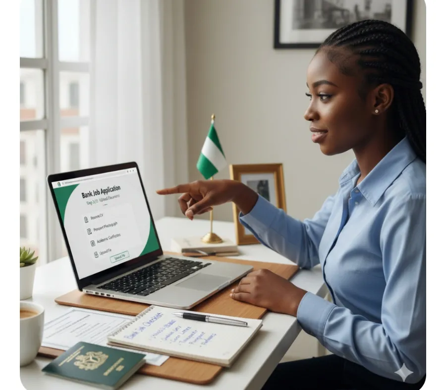 Requirements for bank job in Nigeria 